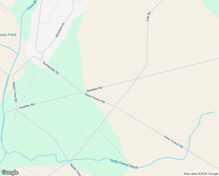 map of restaurants, bars, coffee shops, grocery stores, and more near 12149 Redden Road in Bridgeville