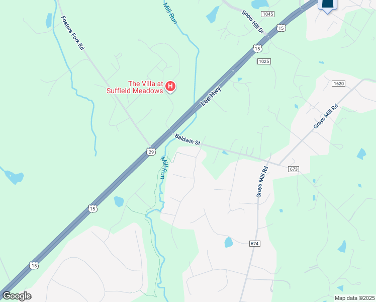 map of restaurants, bars, coffee shops, grocery stores, and more near 5548 Eiseley Court in Warrenton