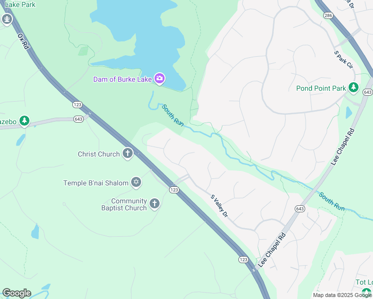 map of restaurants, bars, coffee shops, grocery stores, and more near 10106 Crooked Creek Court in Fairfax Station