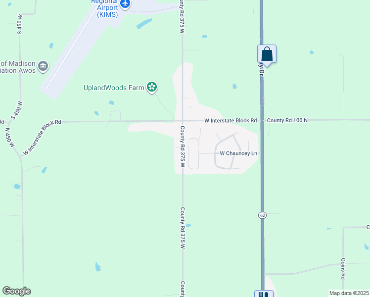 map of restaurants, bars, coffee shops, grocery stores, and more near 3637 Woodside Drive in Madison