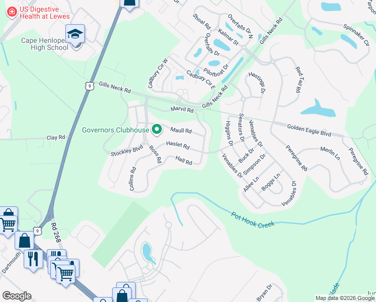 map of restaurants, bars, coffee shops, grocery stores, and more near in Lewes