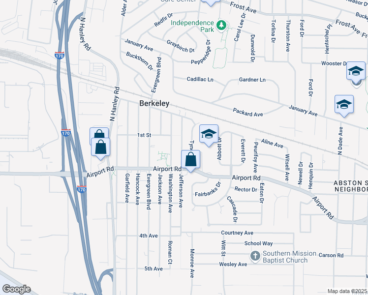 map of restaurants, bars, coffee shops, grocery stores, and more near 6228 Jefferson Avenue in Berkeley