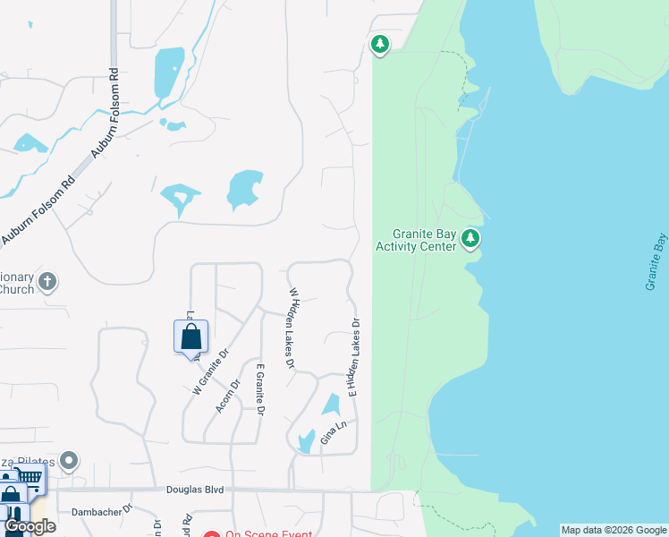 map of restaurants, bars, coffee shops, grocery stores, and more near 7847 Kirk Court in Granite Bay
