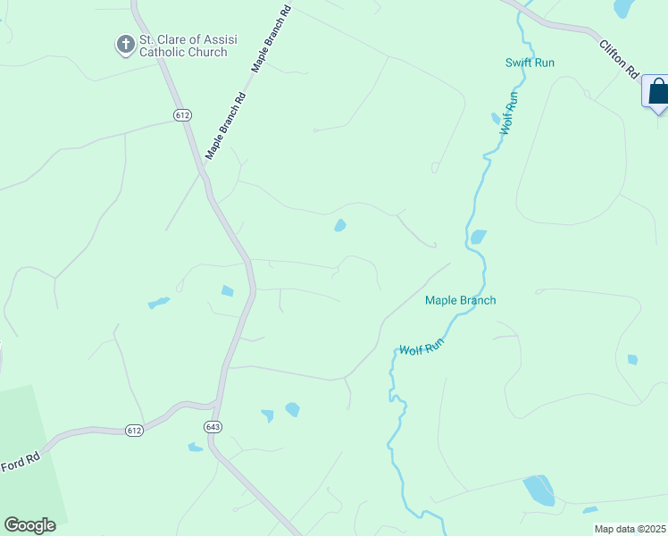 map of restaurants, bars, coffee shops, grocery stores, and more near 12243 Clifton Point Drive in Clifton