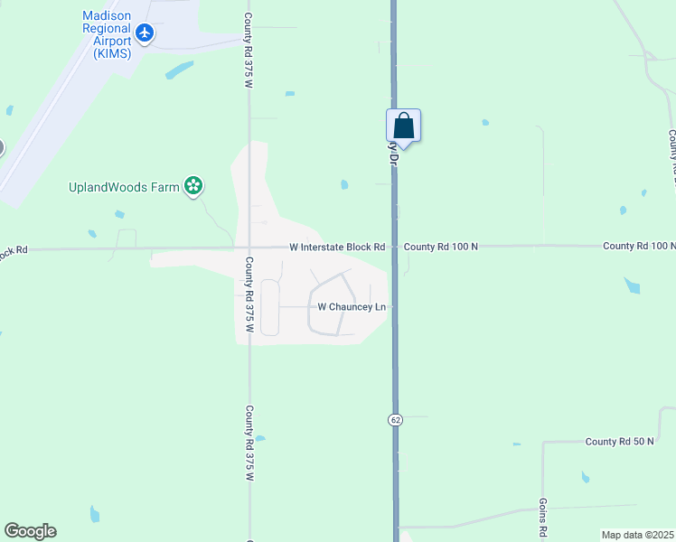 map of restaurants, bars, coffee shops, grocery stores, and more near 3517 West Interstate Block Road in Madison