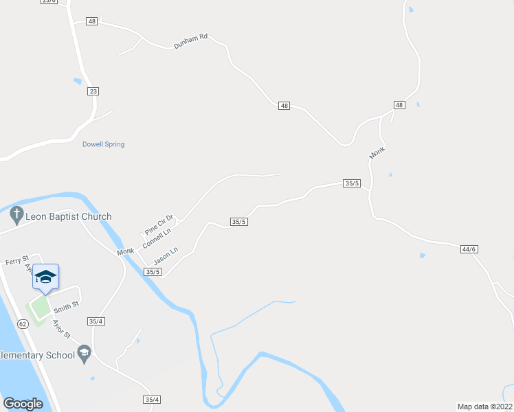 map of restaurants, bars, coffee shops, grocery stores, and more near Monk in Leon