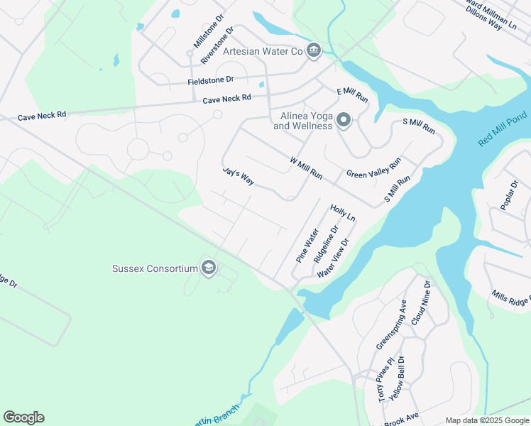 map of restaurants, bars, coffee shops, grocery stores, and more near 29865 Vincent Avenue in Lewes