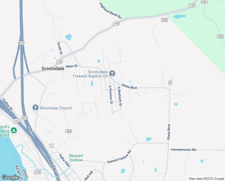map of restaurants, bars, coffee shops, grocery stores, and more near 103 South Preston Street in Portsmouth