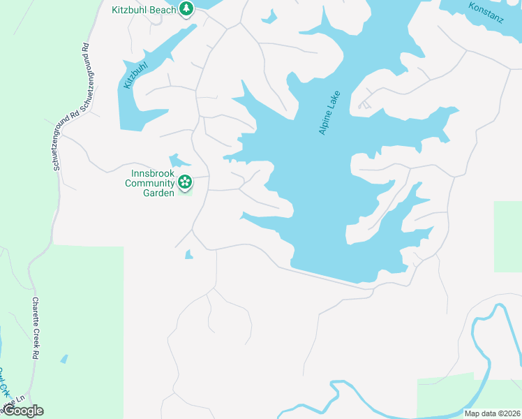 map of restaurants, bars, coffee shops, grocery stores, and more near 2337 Alpine Overlook Drive in Innsbrook