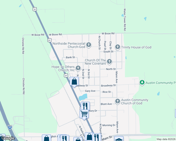 map of restaurants, bars, coffee shops, grocery stores, and more near 981 North 3rd Street in Austin
