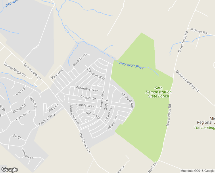 map of restaurants, bars, coffee shops, grocery stores, and more near 7415 Casey Avenue in Easton