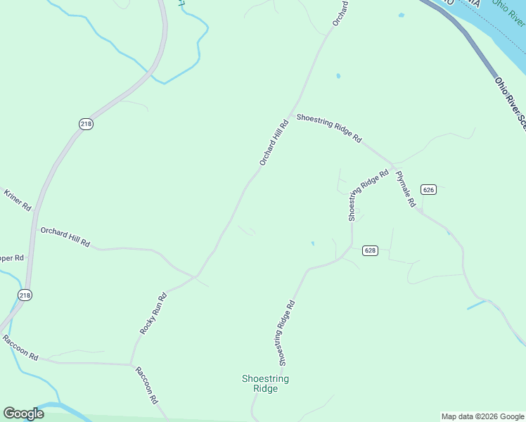 map of restaurants, bars, coffee shops, grocery stores, and more near 845 Orchard Hill Road in Gallipolis