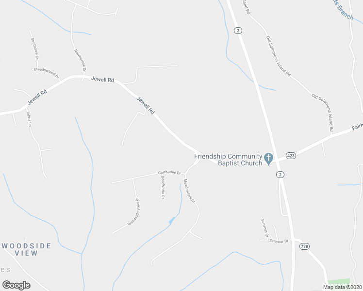 map of restaurants, bars, coffee shops, grocery stores, and more near 135 Jewell Road in Dunkirk