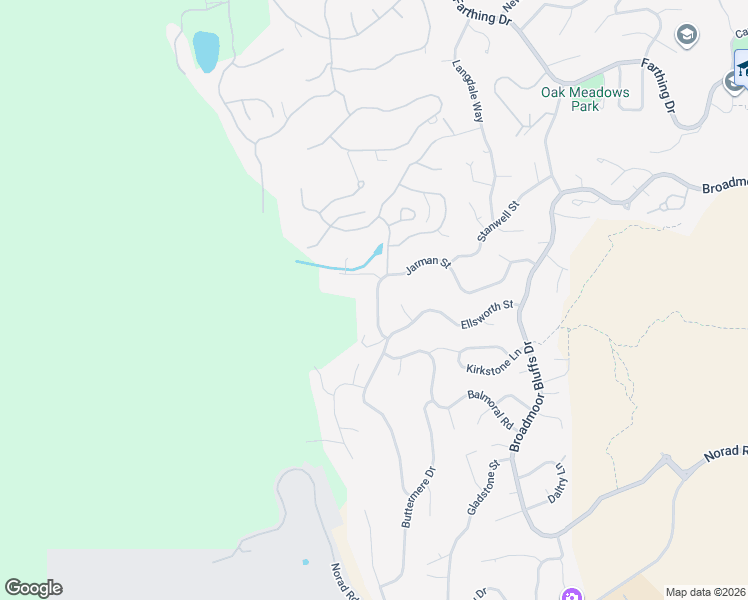 map of restaurants, bars, coffee shops, grocery stores, and more near 5645 Jarman Street in Colorado Springs
