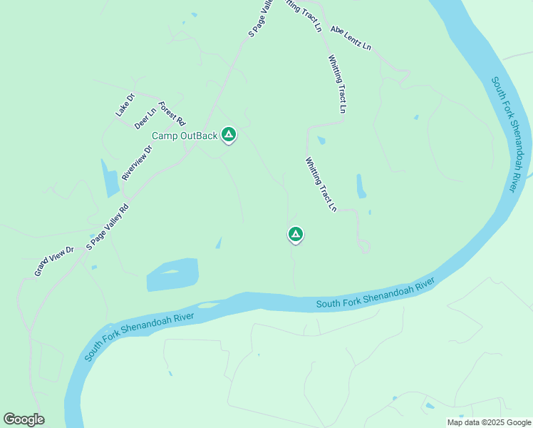 map of restaurants, bars, coffee shops, grocery stores, and more near 288 Fort Liscomb Road in Luray