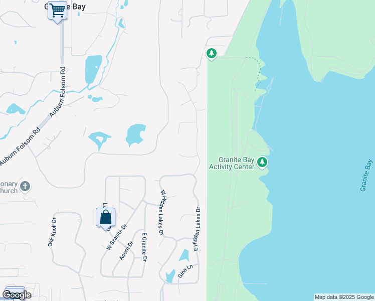 map of restaurants, bars, coffee shops, grocery stores, and more near 8002 Chris Court in Granite Bay