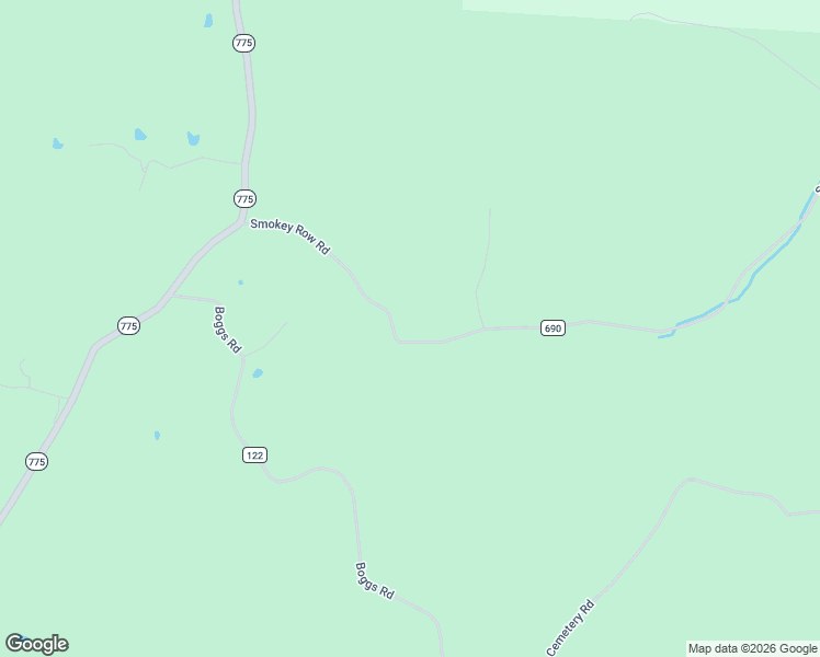 map of restaurants, bars, coffee shops, grocery stores, and more near 3162 Smokey Row Road in Patriot