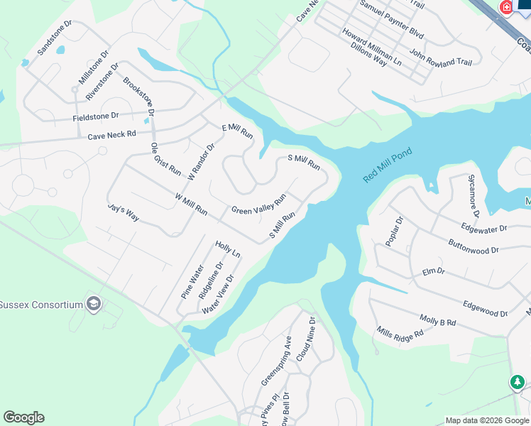 map of restaurants, bars, coffee shops, grocery stores, and more near 17063 Apples Way in Milton