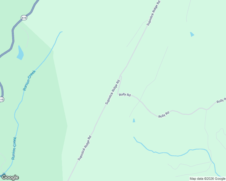 map of restaurants, bars, coffee shops, grocery stores, and more near 38-98 Supinlick Ridge Road in Mount Jackson