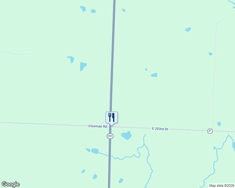 map of restaurants, bars, coffee shops, grocery stores, and more near 20103 South State Route 291 in Pleasant Hill