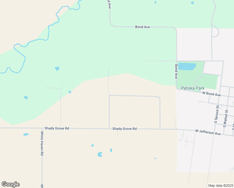 map of restaurants, bars, coffee shops, grocery stores, and more near in Patoka