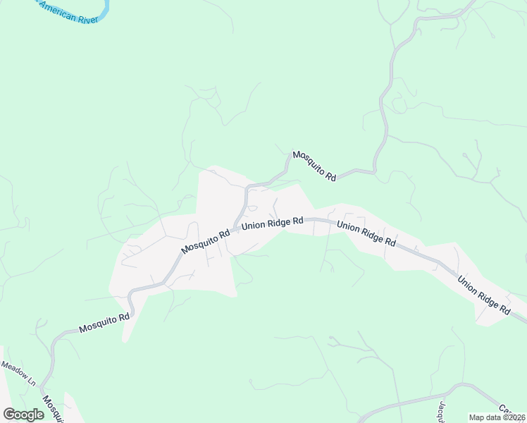 map of restaurants, bars, coffee shops, grocery stores, and more near 1725 Union Ridge Road in Placerville