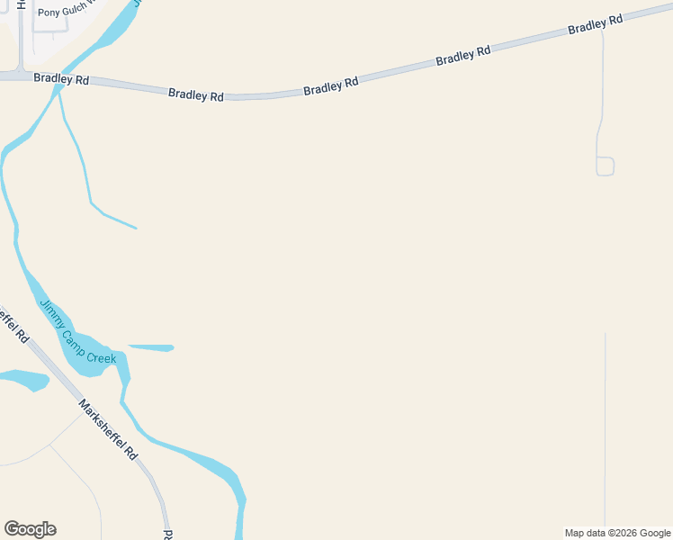 map of restaurants, bars, coffee shops, grocery stores, and more near Bradley Road in Colorado Springs