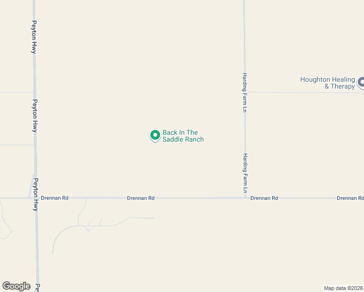 map of restaurants, bars, coffee shops, grocery stores, and more near 20480 Drennan Road in Colorado Springs