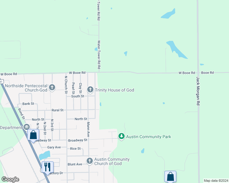 map of restaurants, bars, coffee shops, grocery stores, and more near in Austin