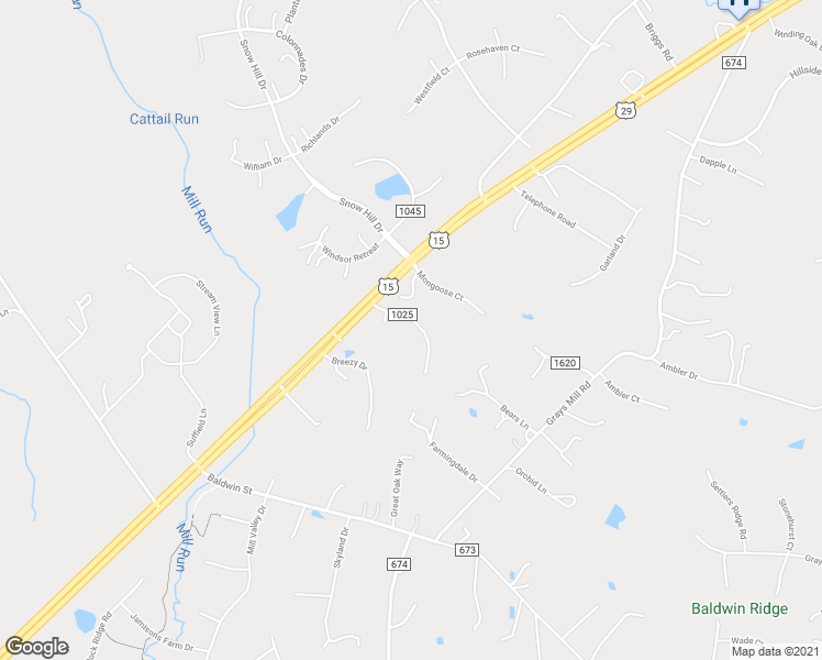 map of restaurants, bars, coffee shops, grocery stores, and more near 5747 Pendleton Lane in Warrenton