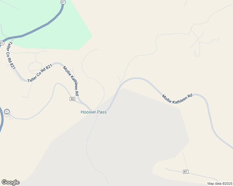 map of restaurants, bars, coffee shops, grocery stores, and more near Mollie Kathleen Road in Cripple Creek