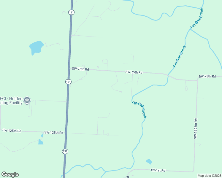map of restaurants, bars, coffee shops, grocery stores, and more near 1262 Southwest 75th Road in Holden