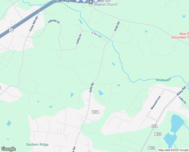 map of restaurants, bars, coffee shops, grocery stores, and more near 6666 Kelly Road in Warrenton
