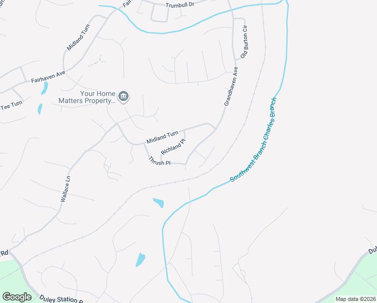map of restaurants, bars, coffee shops, grocery stores, and more near 9703 Grandhaven Avenue in Upper Marlboro