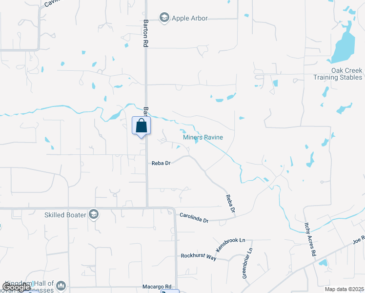 map of restaurants, bars, coffee shops, grocery stores, and more near 7665 Wildflower Court in Granite Bay