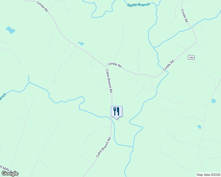 map of restaurants, bars, coffee shops, grocery stores, and more near 6675 Cabin Branch Road in Marshall