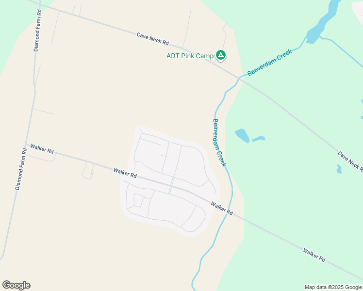 map of restaurants, bars, coffee shops, grocery stores, and more near Hawthorne Trail in Sussex County