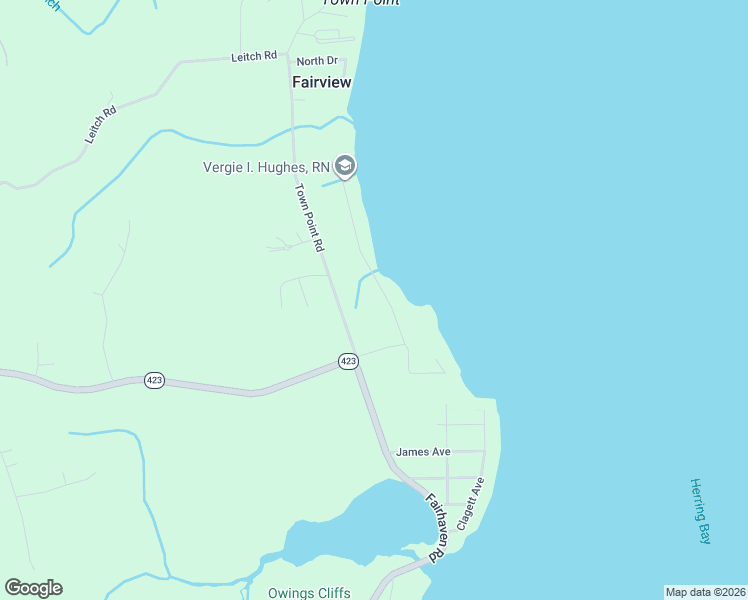 map of restaurants, bars, coffee shops, grocery stores, and more near 6370 Genoa Road in Tracys Landing