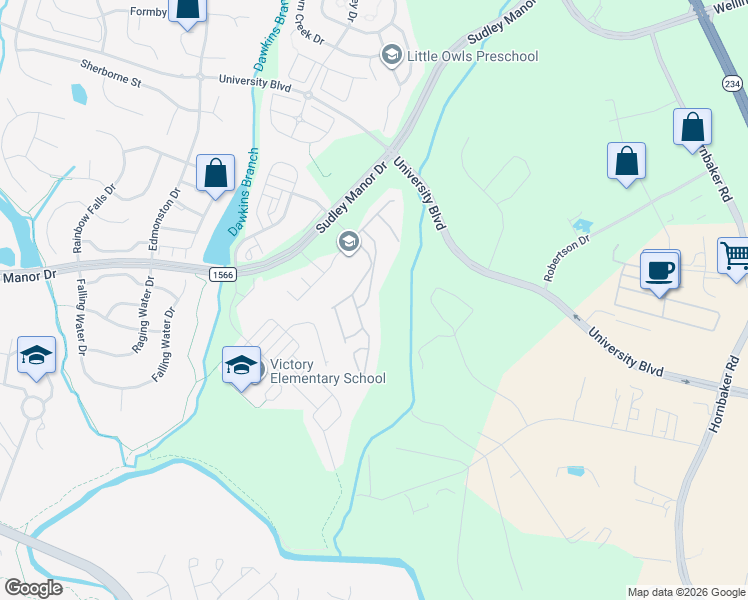 map of restaurants, bars, coffee shops, grocery stores, and more near 11770 Dawkins Ridge Lane in Bristow