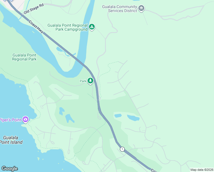 map of restaurants, bars, coffee shops, grocery stores, and more near 200 Haversack in Sea Ranch
