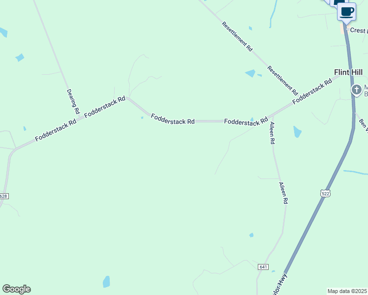 map of restaurants, bars, coffee shops, grocery stores, and more near 814 Fodderstack Road in Flint Hill