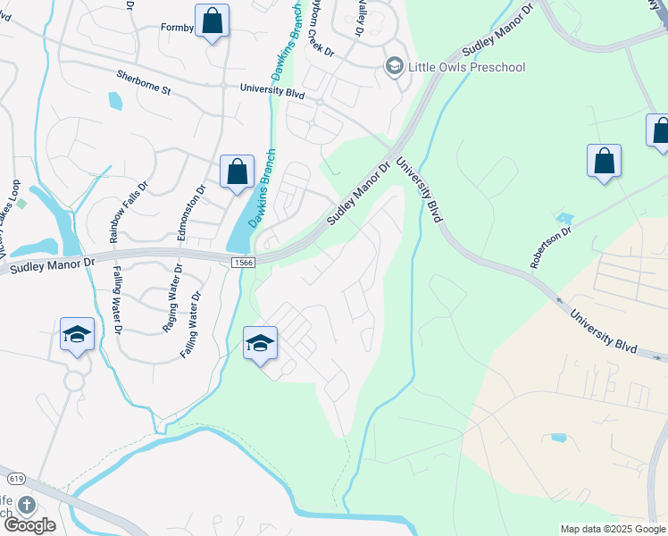 map of restaurants, bars, coffee shops, grocery stores, and more near 9139 Balaton Lake Lane in Linton Hall