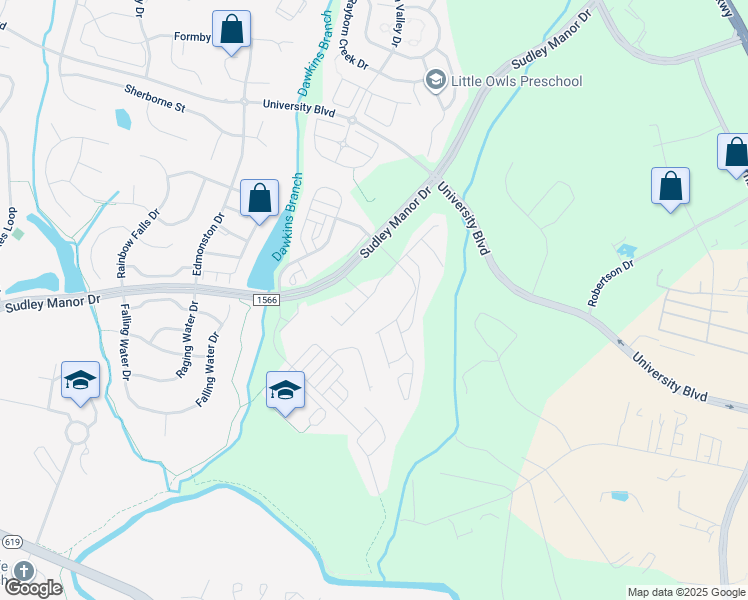 map of restaurants, bars, coffee shops, grocery stores, and more near 9129 Balaton Lake Lane in Linton Hall