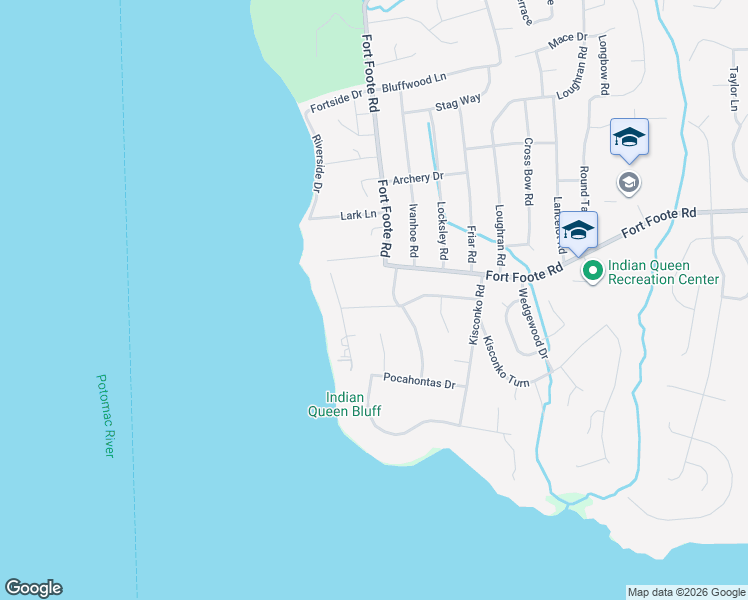 map of restaurants, bars, coffee shops, grocery stores, and more near 1205 Sandy Bar Drive in Fort Washington