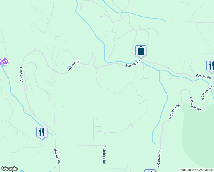 map of restaurants, bars, coffee shops, grocery stores, and more near 2640 Dancing Oaks Road in Camino