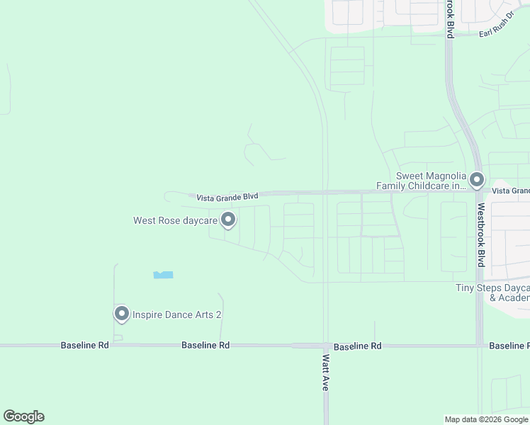 map of restaurants, bars, coffee shops, grocery stores, and more near in Roseville