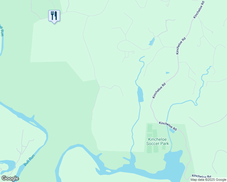 map of restaurants, bars, coffee shops, grocery stores, and more near 8041 Evans Ford Road in Clifton