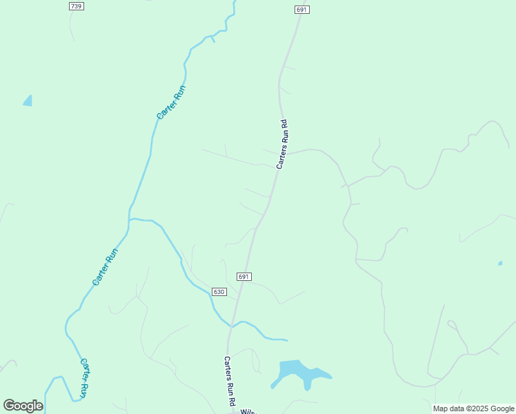 map of restaurants, bars, coffee shops, grocery stores, and more near 6660 Carters Run Road in Marshall