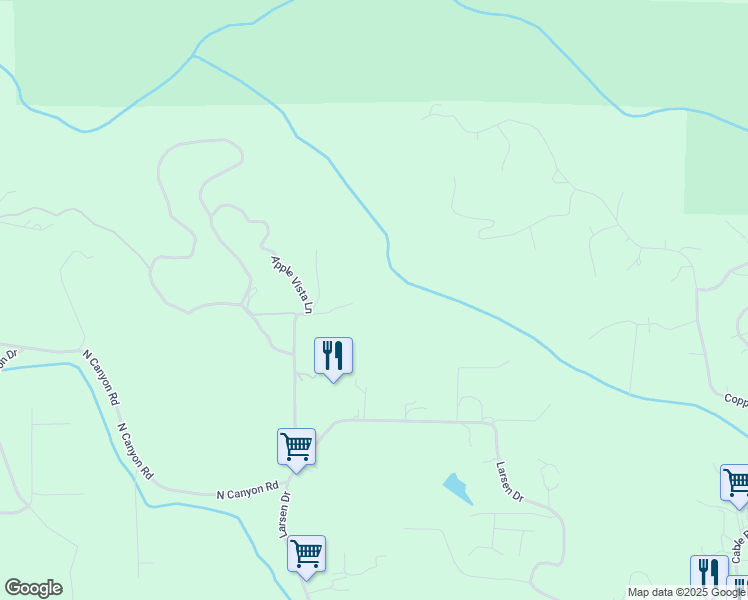 map of restaurants, bars, coffee shops, grocery stores, and more near in Camino