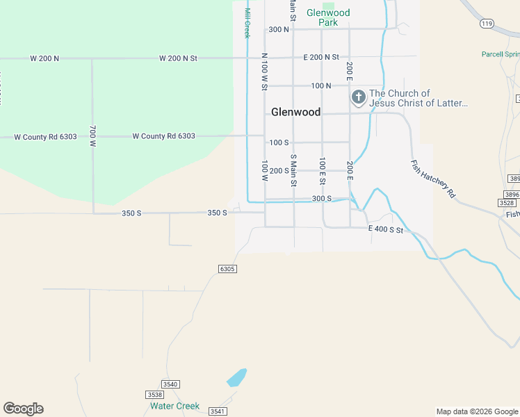 map of restaurants, bars, coffee shops, grocery stores, and more near 158-210 West 350 South in Richfield
